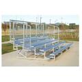 Sport Supply Group 5 Row 21 Ft. Powder Coated Bleachers - Navy NB0521CN